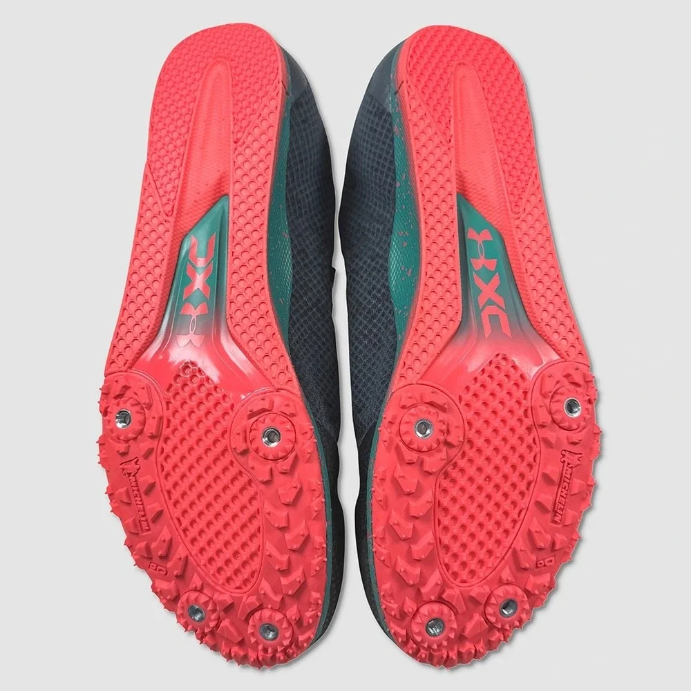 Under Armour Brigade XC Cross-Country Shoes With Spikes - NEW Mens 10  #49753-OF